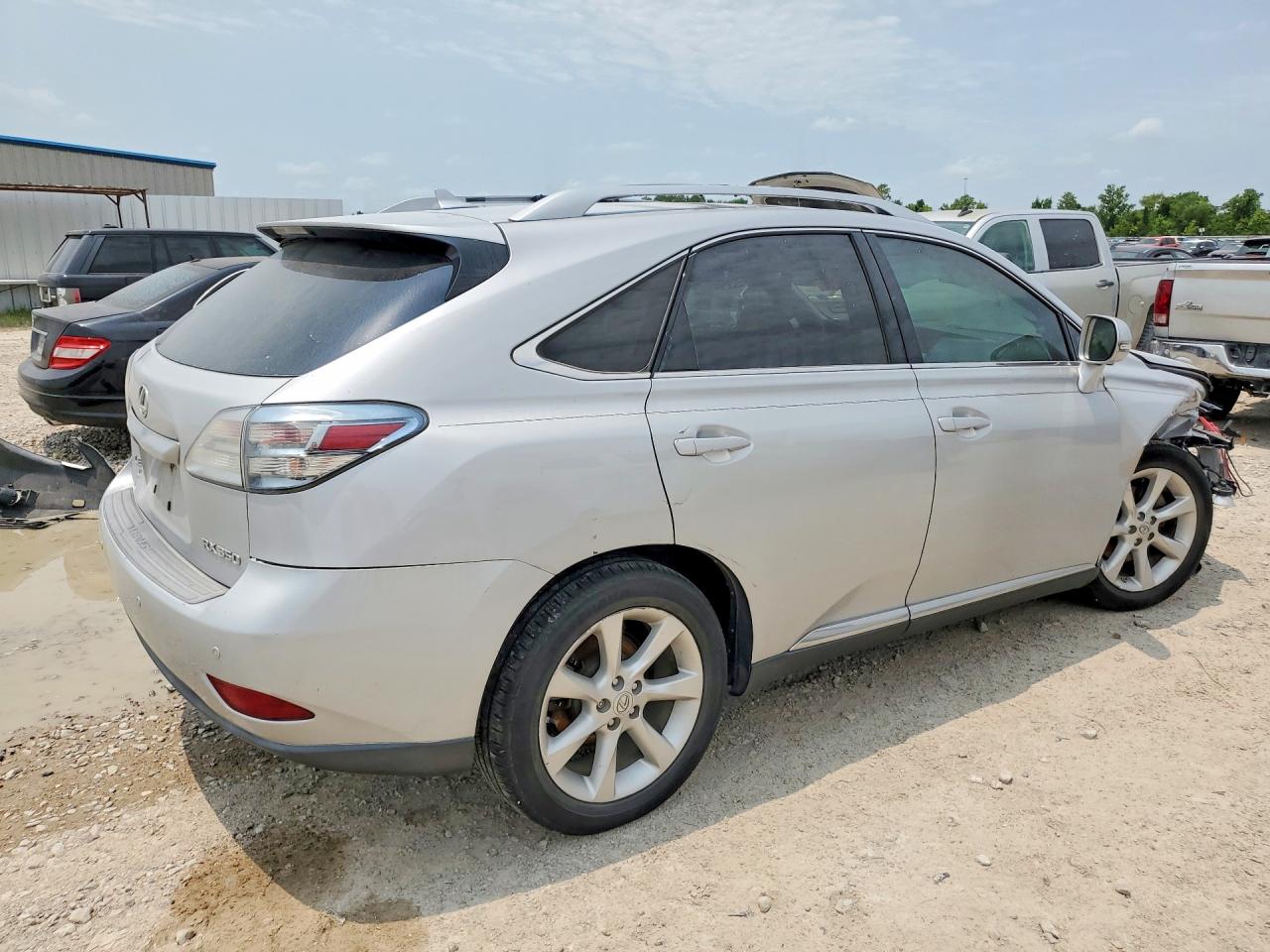 2010 Lexus Rx 350 Silver vin: 2T2ZK1BA7AC018527