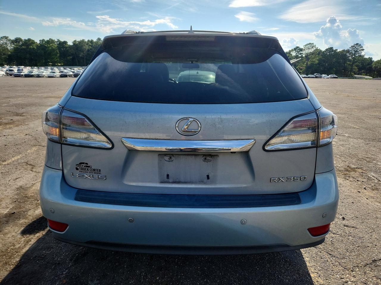 2010 Lexus Rx 350 Blue vin: 2T2ZK1BA7AC030659