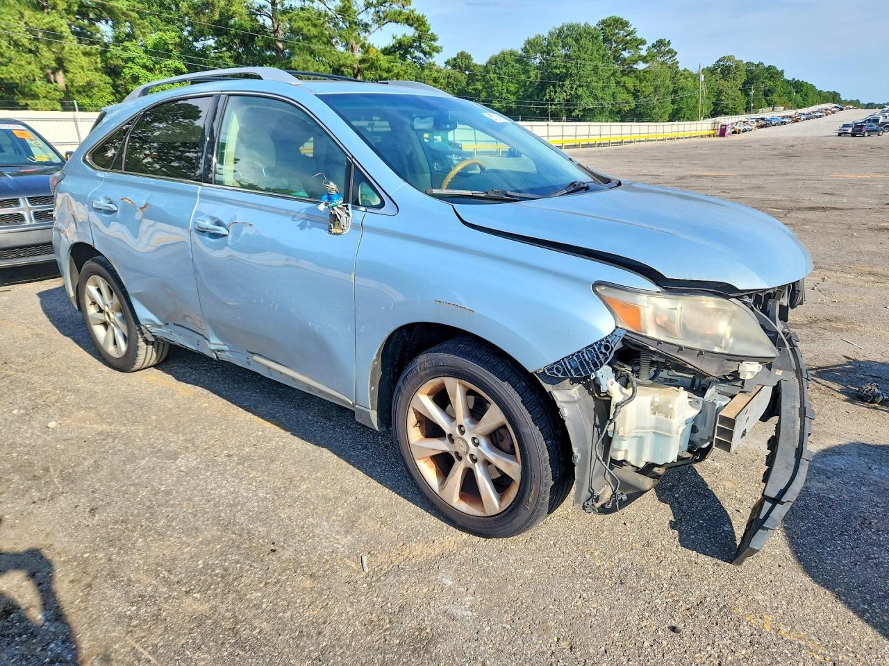 2010 Lexus Rx 350 Blue vin: 2T2ZK1BA7AC030659