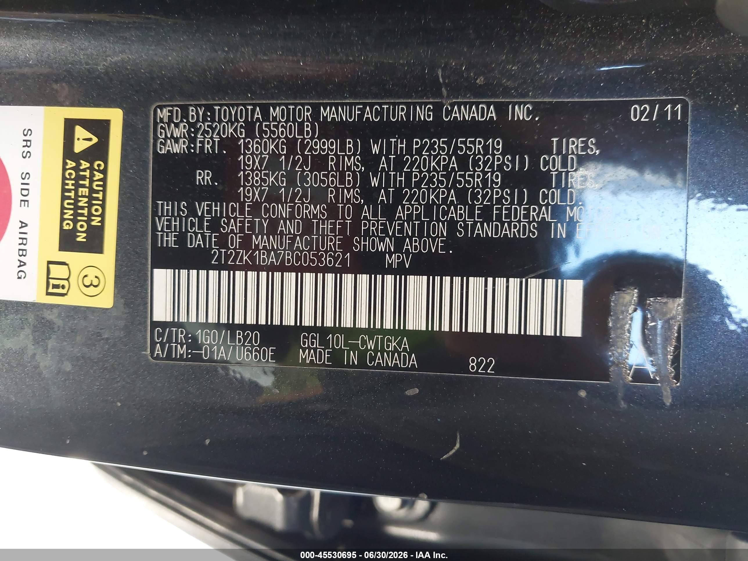 2011 Lexus Rx 350   Gray vin: 2T2ZK1BA7BC053621