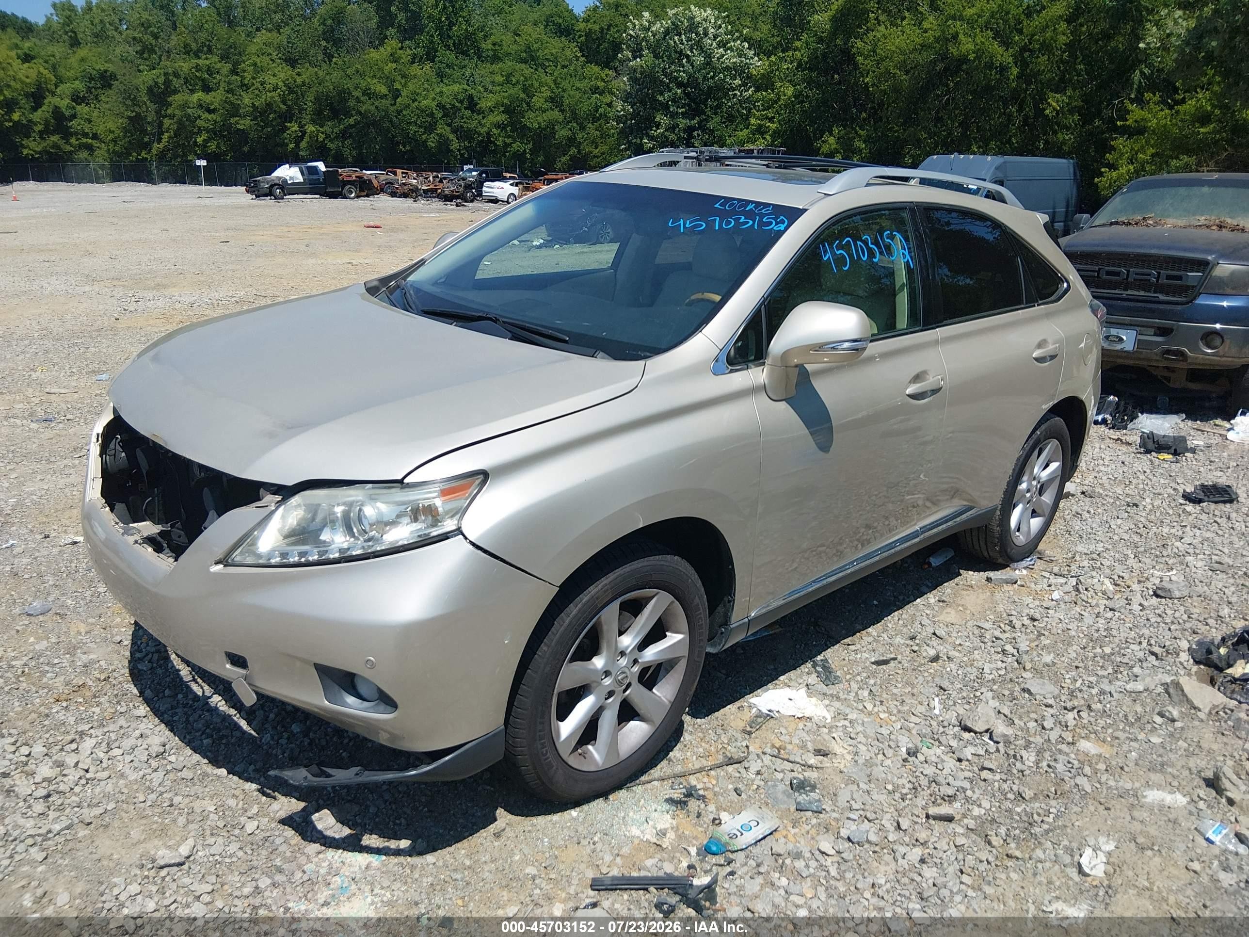2011 Lexus Rx 350   Gold vin: 2T2ZK1BA7BC060469