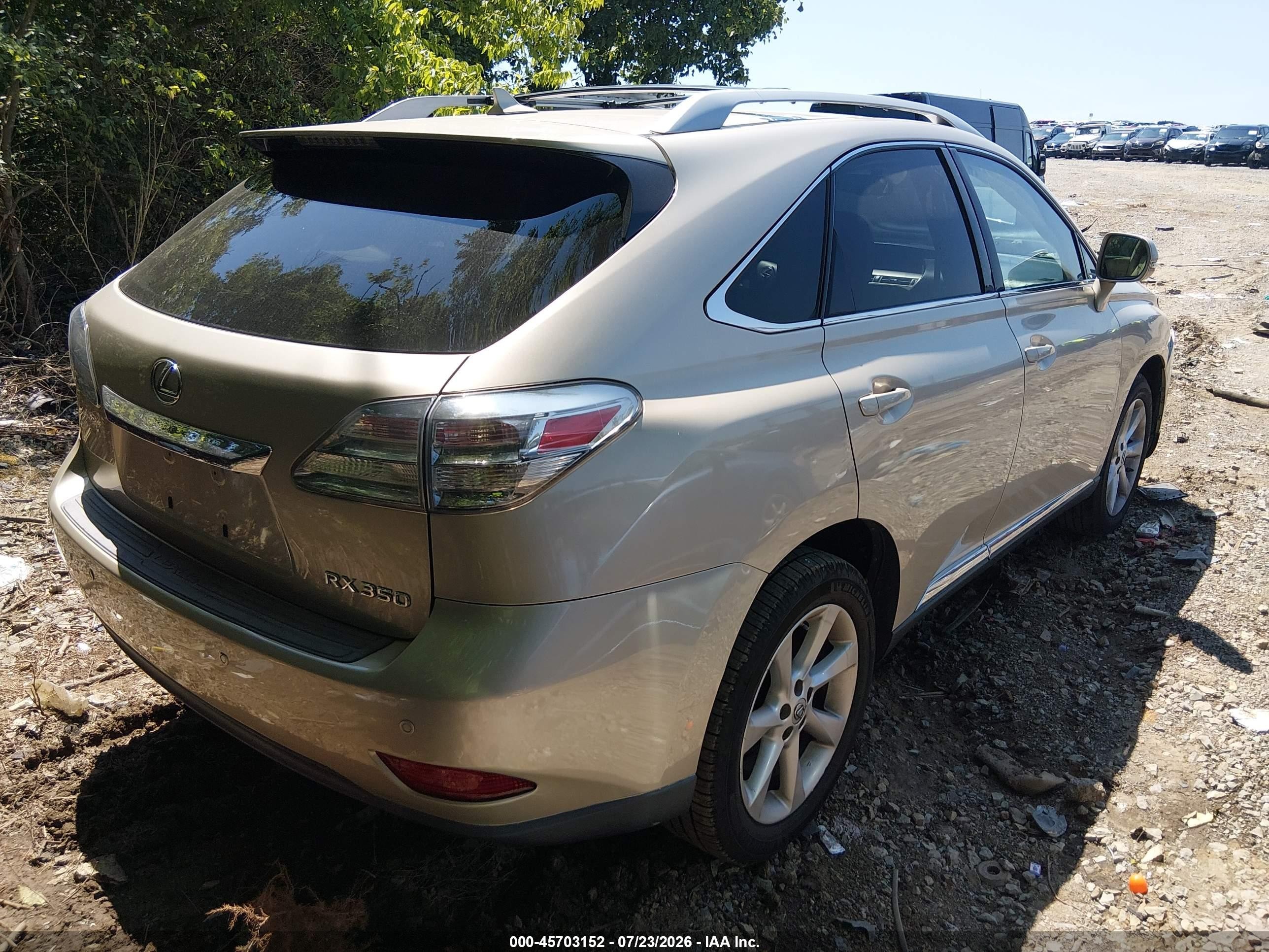 2011 Lexus Rx 350   Gold vin: 2T2ZK1BA7BC060469