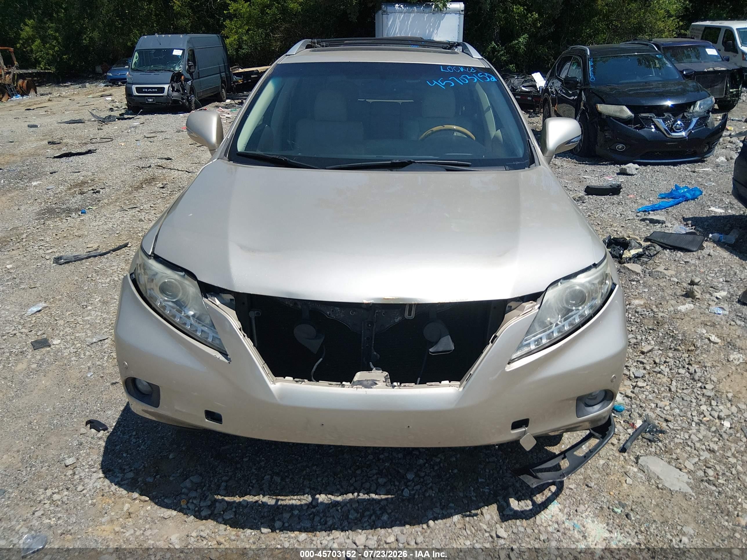 2011 Lexus Rx 350   Gold vin: 2T2ZK1BA7BC060469
