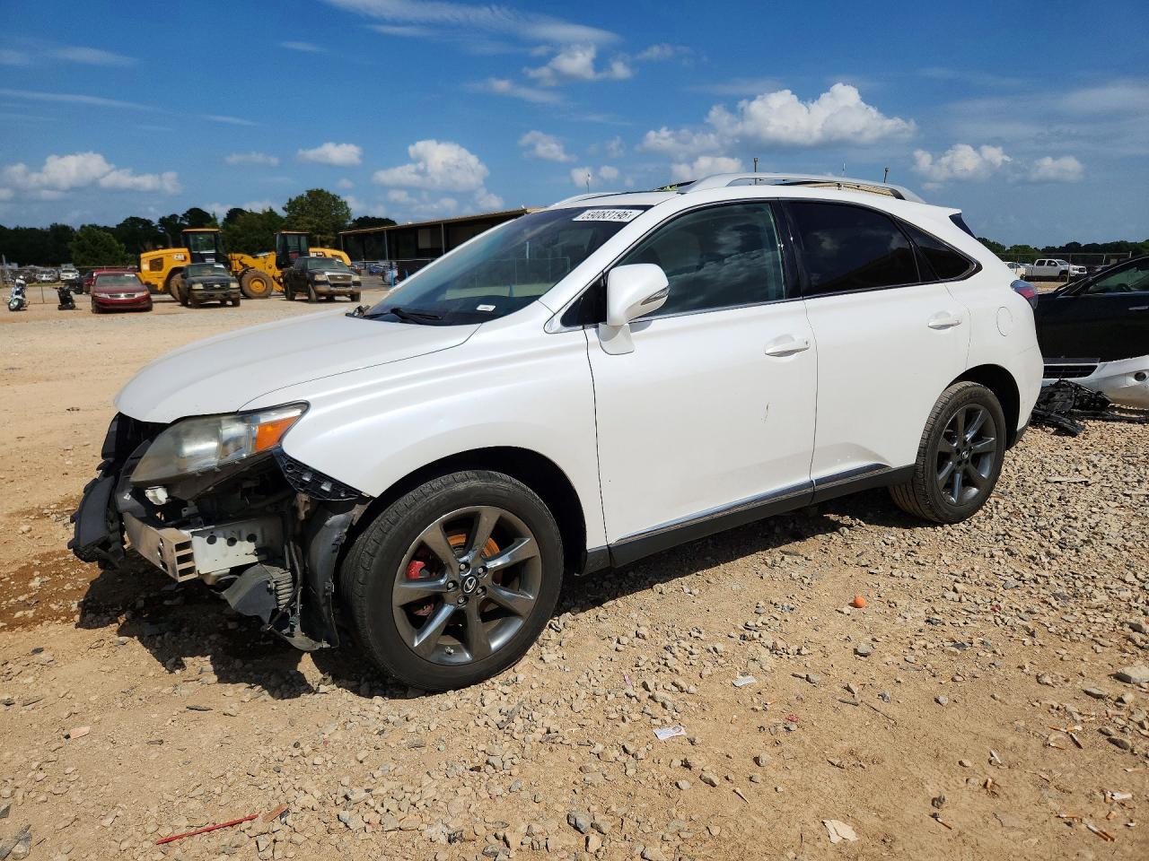 2011 Lexus Rx 350 White vin: 2T2ZK1BA7BC062254