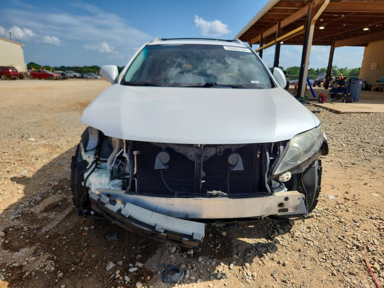 2011 Lexus Rx 350 White vin: 2T2ZK1BA7BC062254