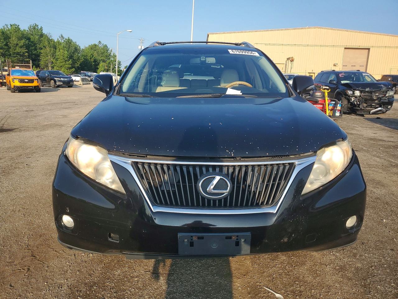 2012 Lexus Rx 350 Black vin: 2T2ZK1BA7CC074924