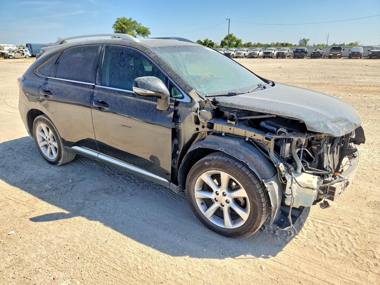2012 Lexus Rx 350 Black vin: 2T2ZK1BA7CC079976