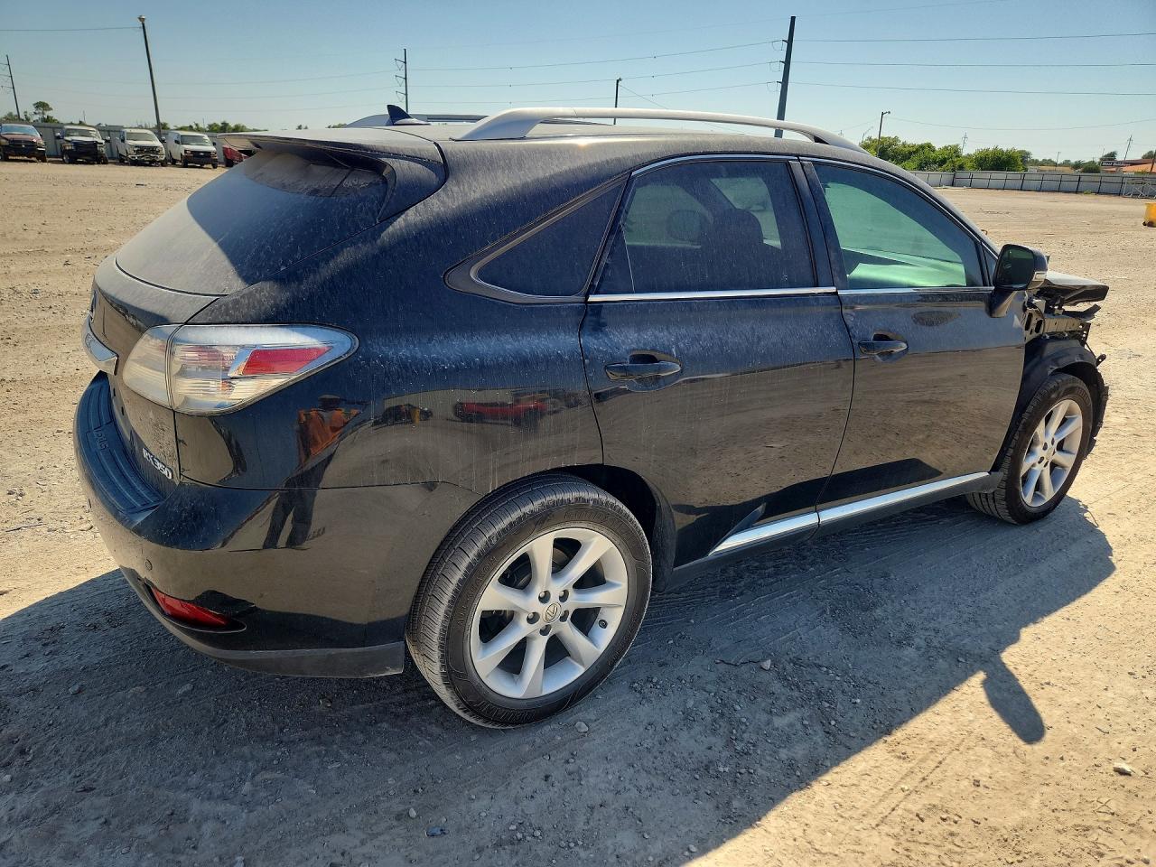 2012 Lexus Rx 350 Black vin: 2T2ZK1BA7CC079976
