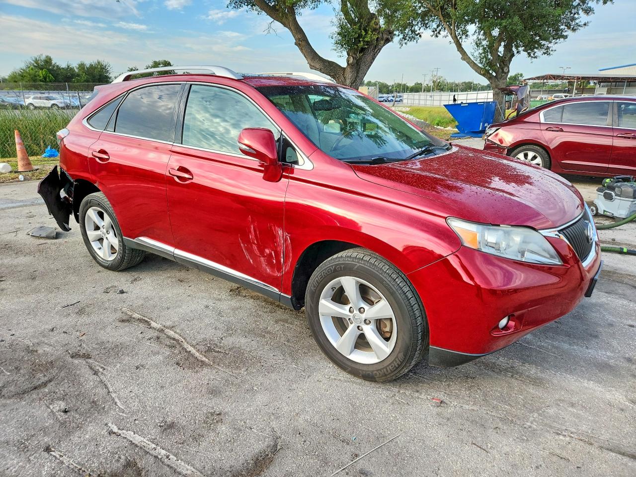 2012 Lexus Rx 350 Red vin: 2T2ZK1BA7CC080836