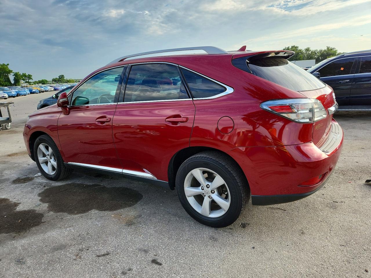 2012 Lexus Rx 350 Red vin: 2T2ZK1BA7CC080836