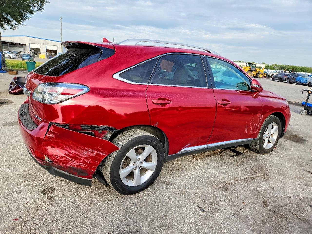 2012 Lexus Rx 350 Red vin: 2T2ZK1BA7CC080836