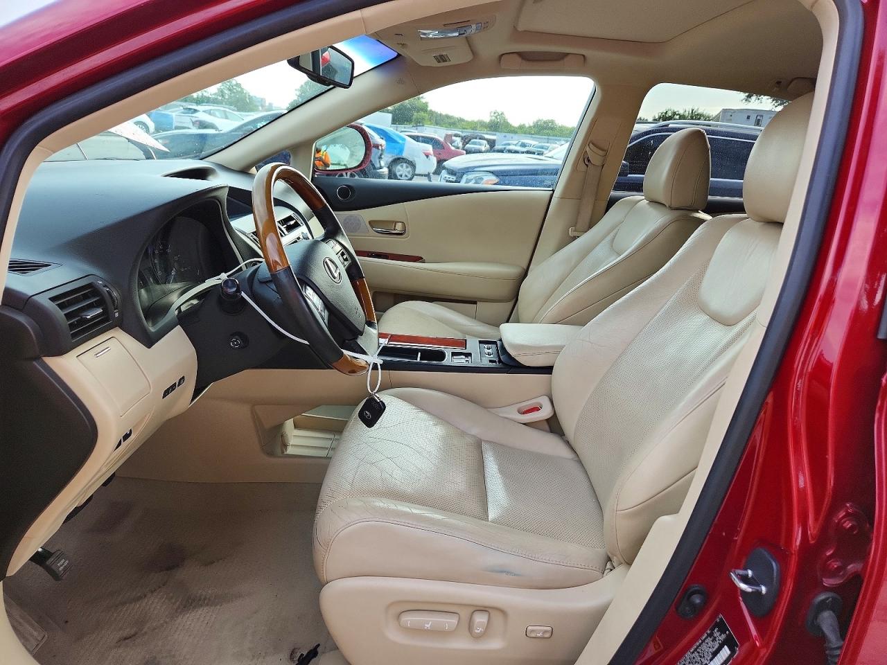 2012 Lexus Rx 350 Red vin: 2T2ZK1BA7CC080836
