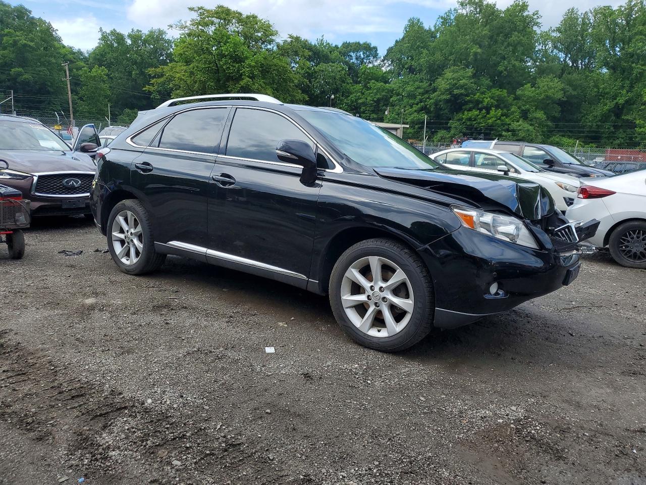 2012 Lexus Rx 350 Black vin: 2T2ZK1BA7CC084322