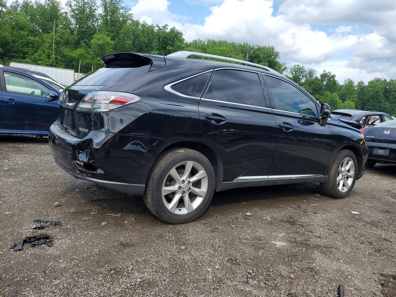 2012 Lexus Rx 350 Black vin: 2T2ZK1BA7CC084322