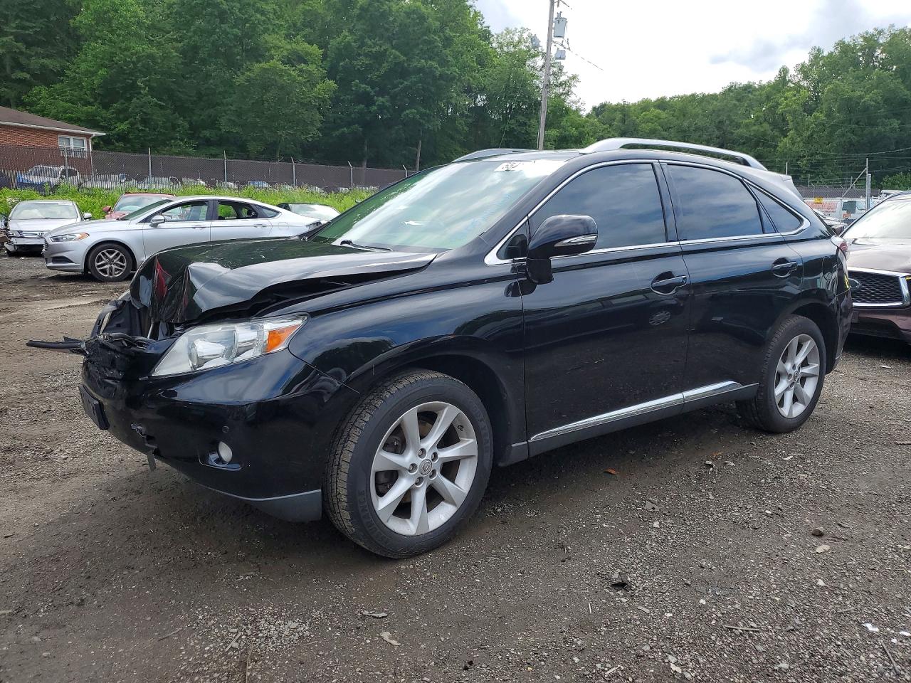 2012 Lexus Rx 350 Black vin: 2T2ZK1BA7CC084322