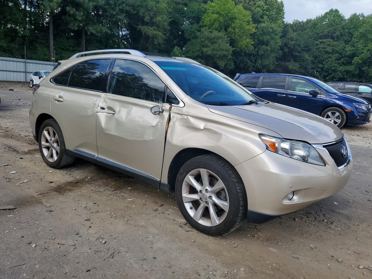 2012 Lexus Rx 350 Gold vin: 2T2ZK1BA7CC086295