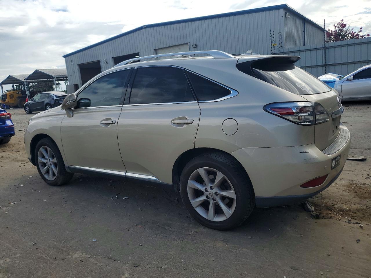 2012 Lexus Rx 350 Gold vin: 2T2ZK1BA7CC086295