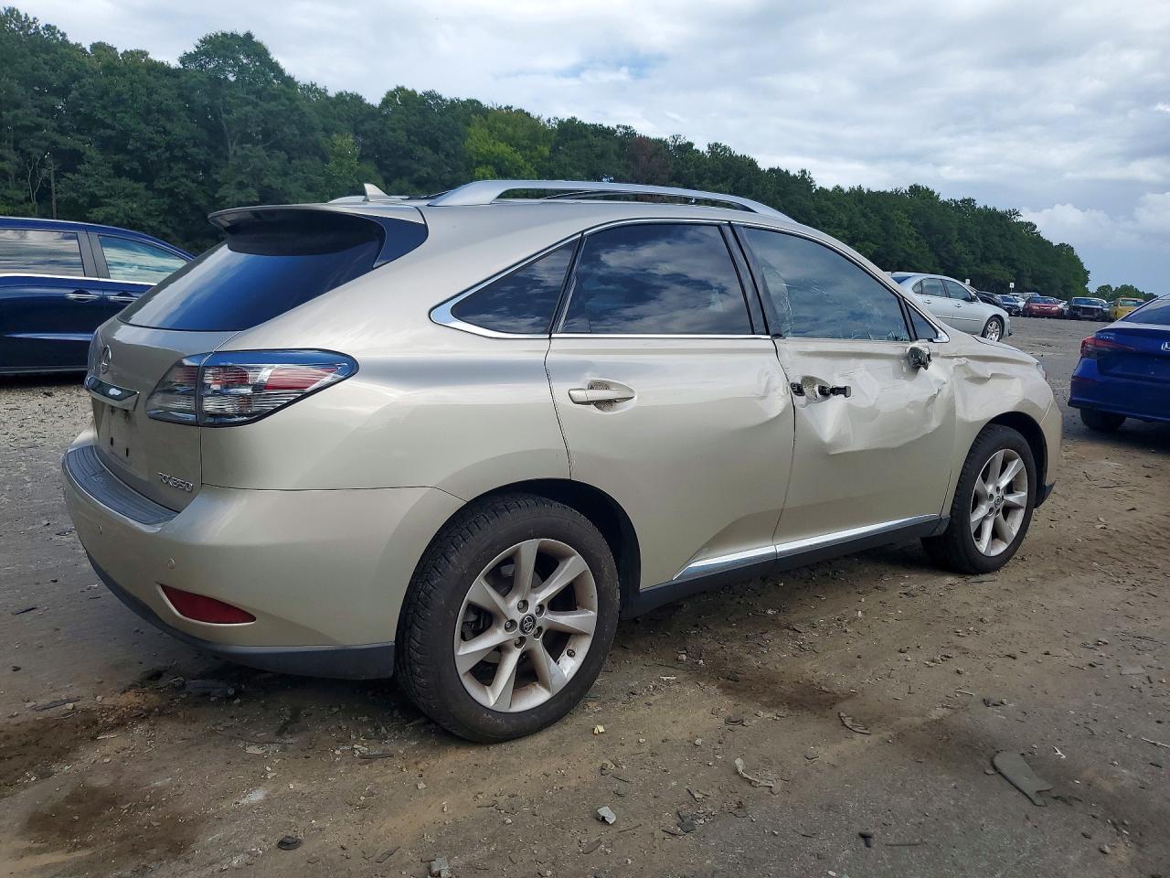 2012 Lexus Rx 350 Gold vin: 2T2ZK1BA7CC086295