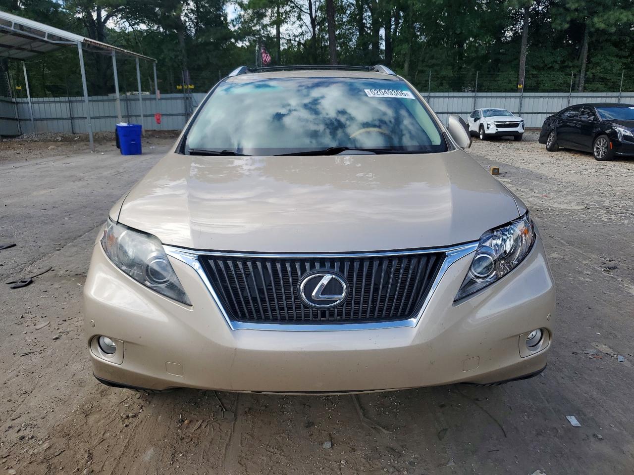 2012 Lexus Rx 350 Gold vin: 2T2ZK1BA7CC086295