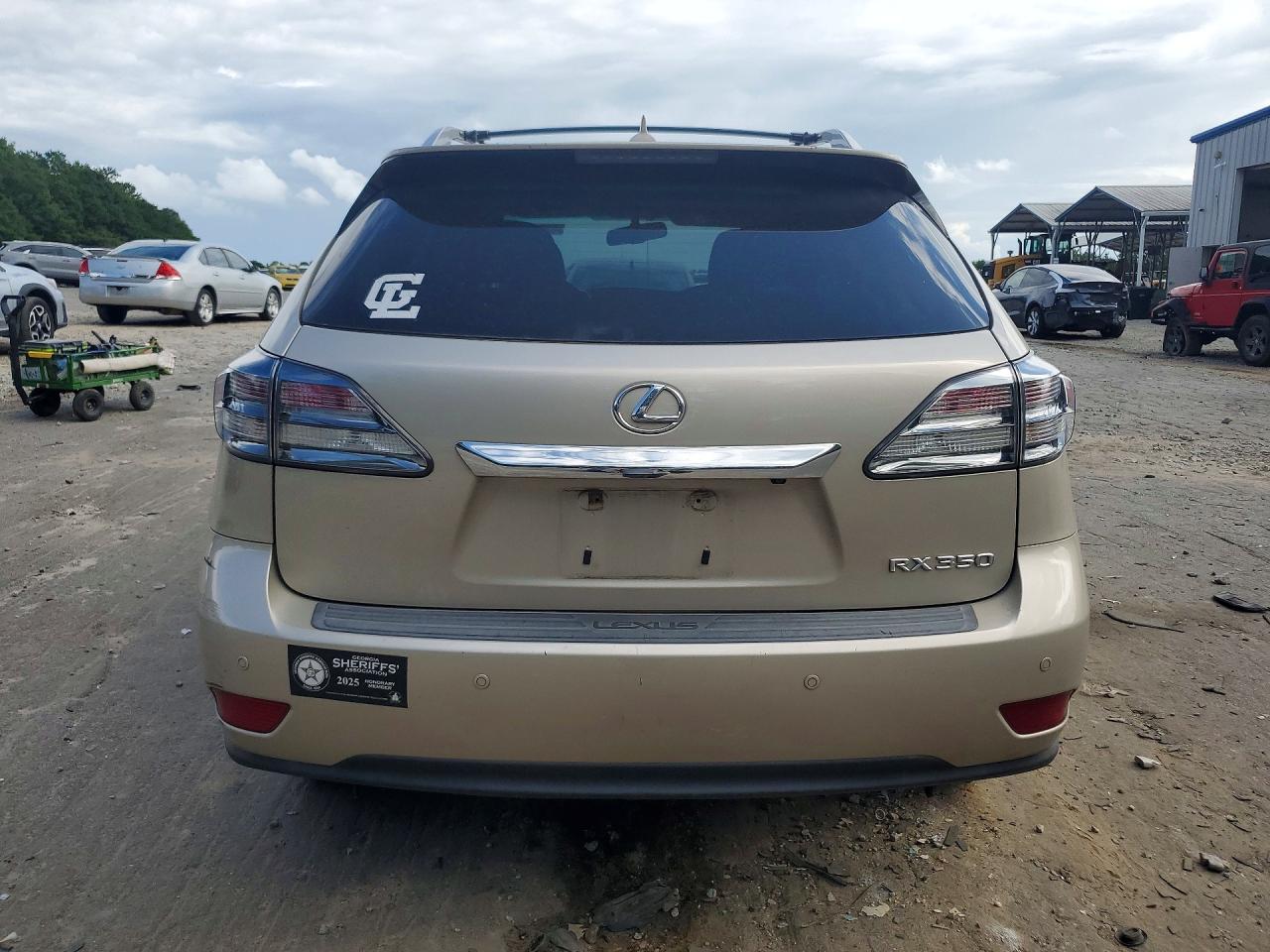 2012 Lexus Rx 350 Gold vin: 2T2ZK1BA7CC086295
