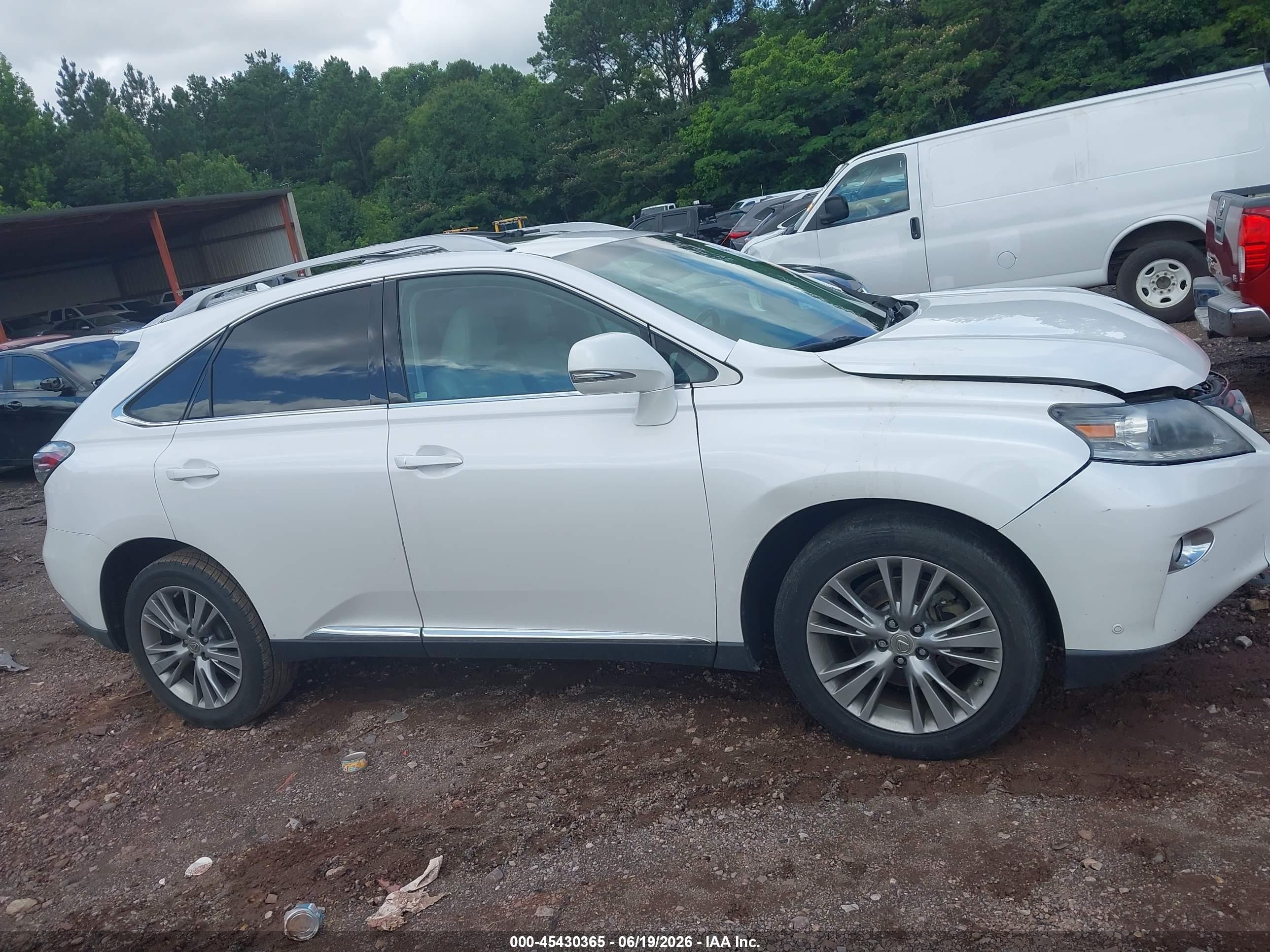 2013 Lexus Rx 350   White vin: 2T2ZK1BA7DC088890