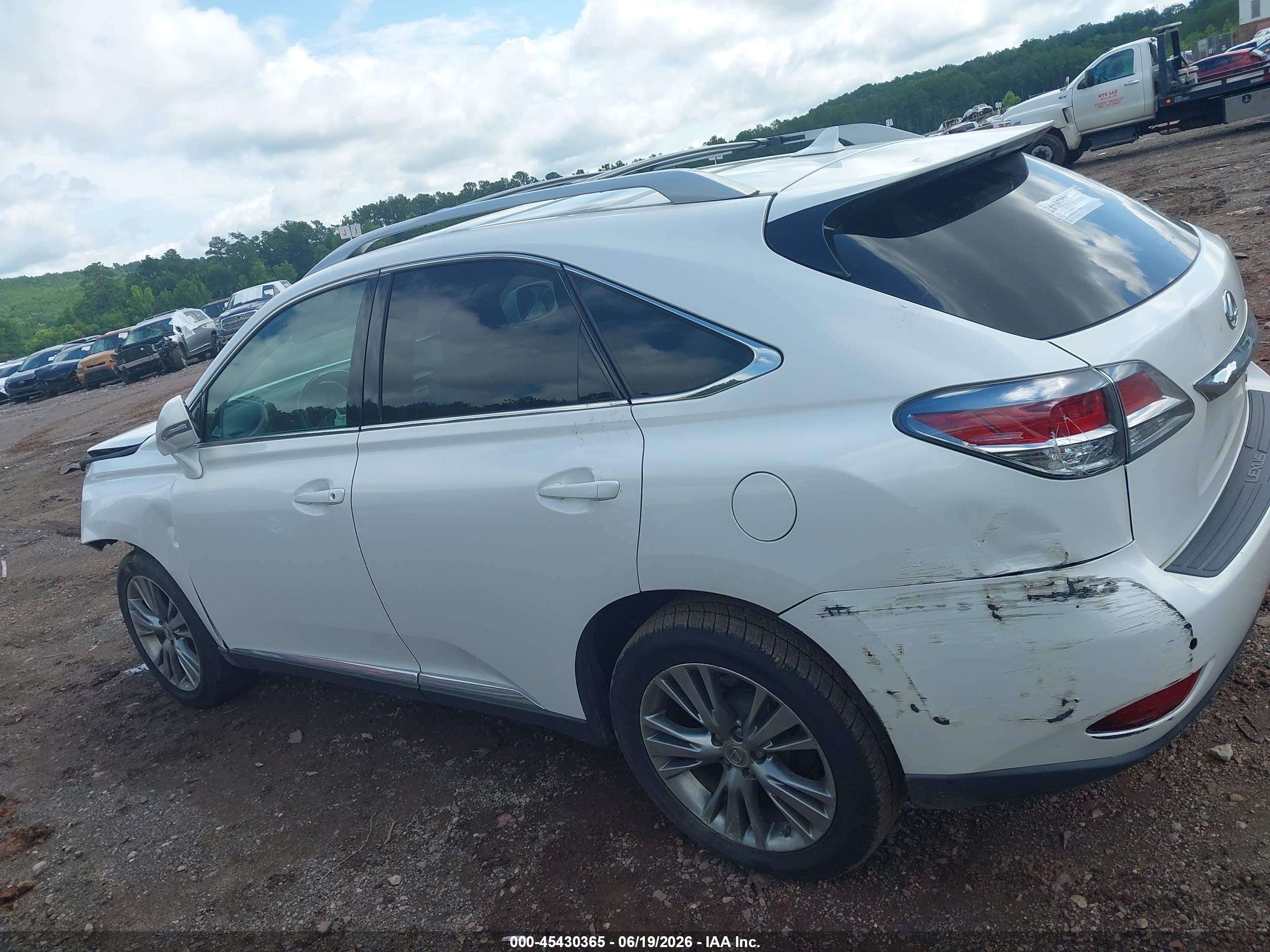 2013 Lexus Rx 350   White vin: 2T2ZK1BA7DC088890