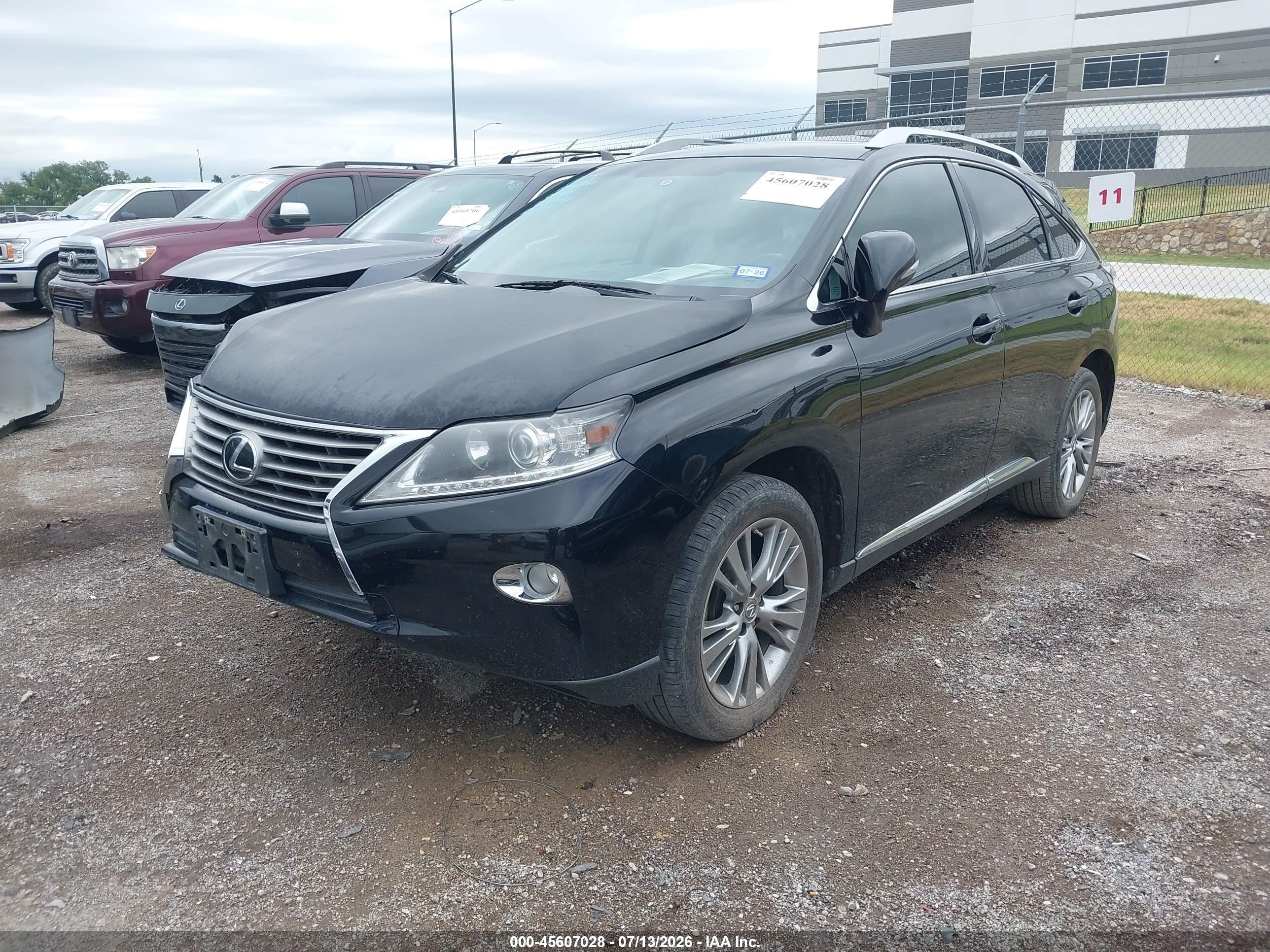 2013 Lexus Rx 350   Black vin: 2T2ZK1BA7DC092793