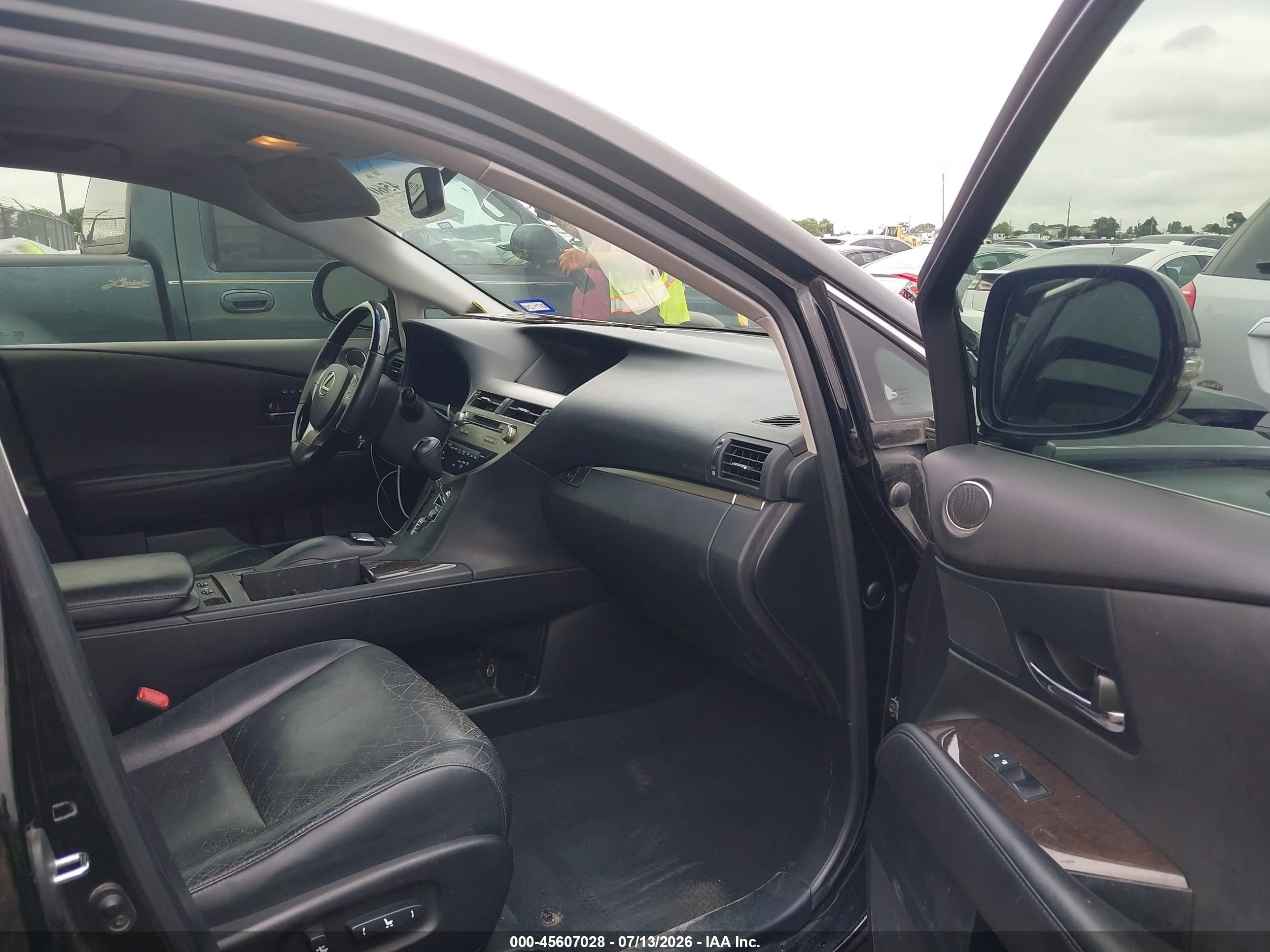 2013 Lexus Rx 350   Black vin: 2T2ZK1BA7DC092793