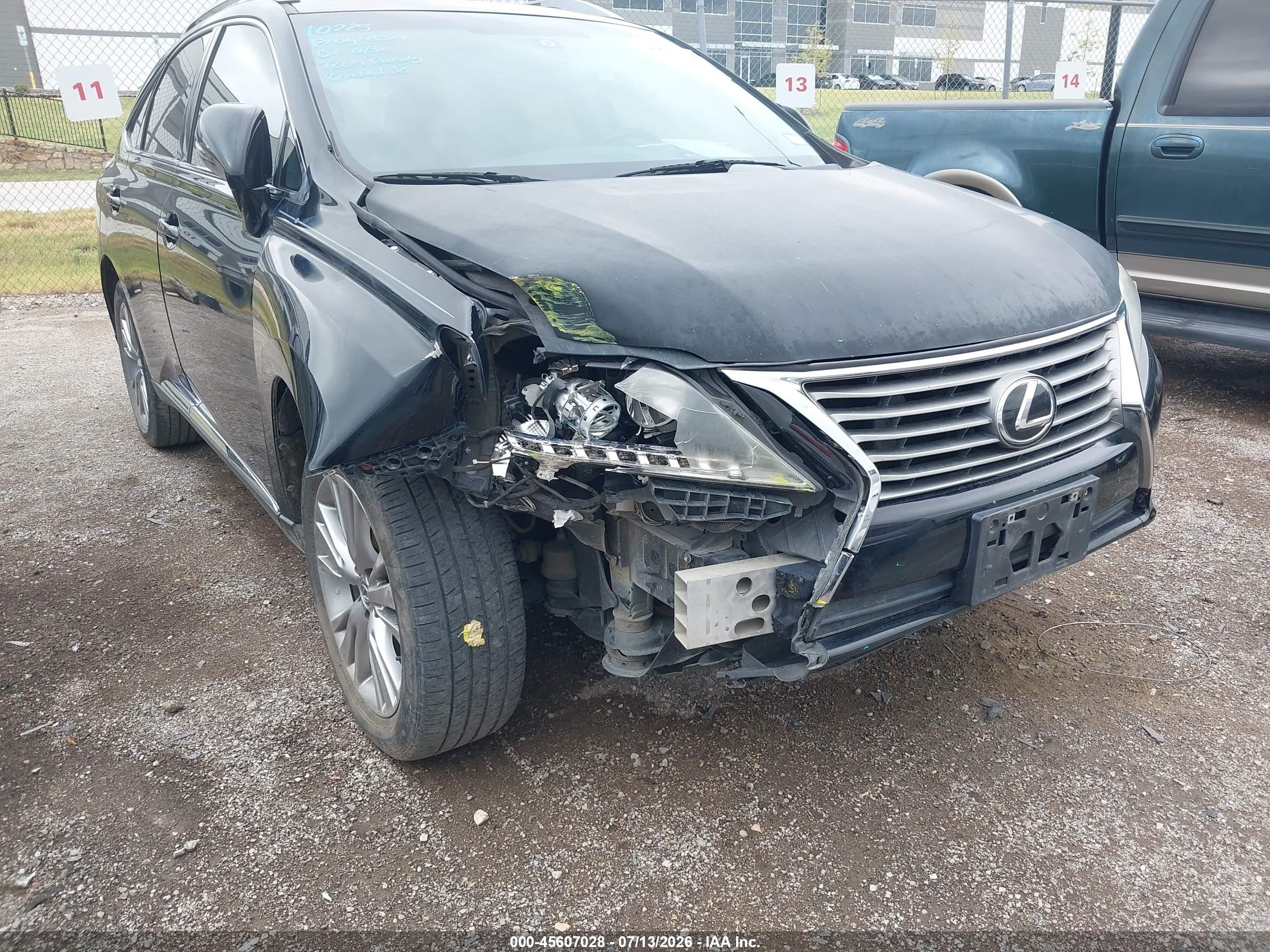 2013 Lexus Rx 350   Black vin: 2T2ZK1BA7DC092793