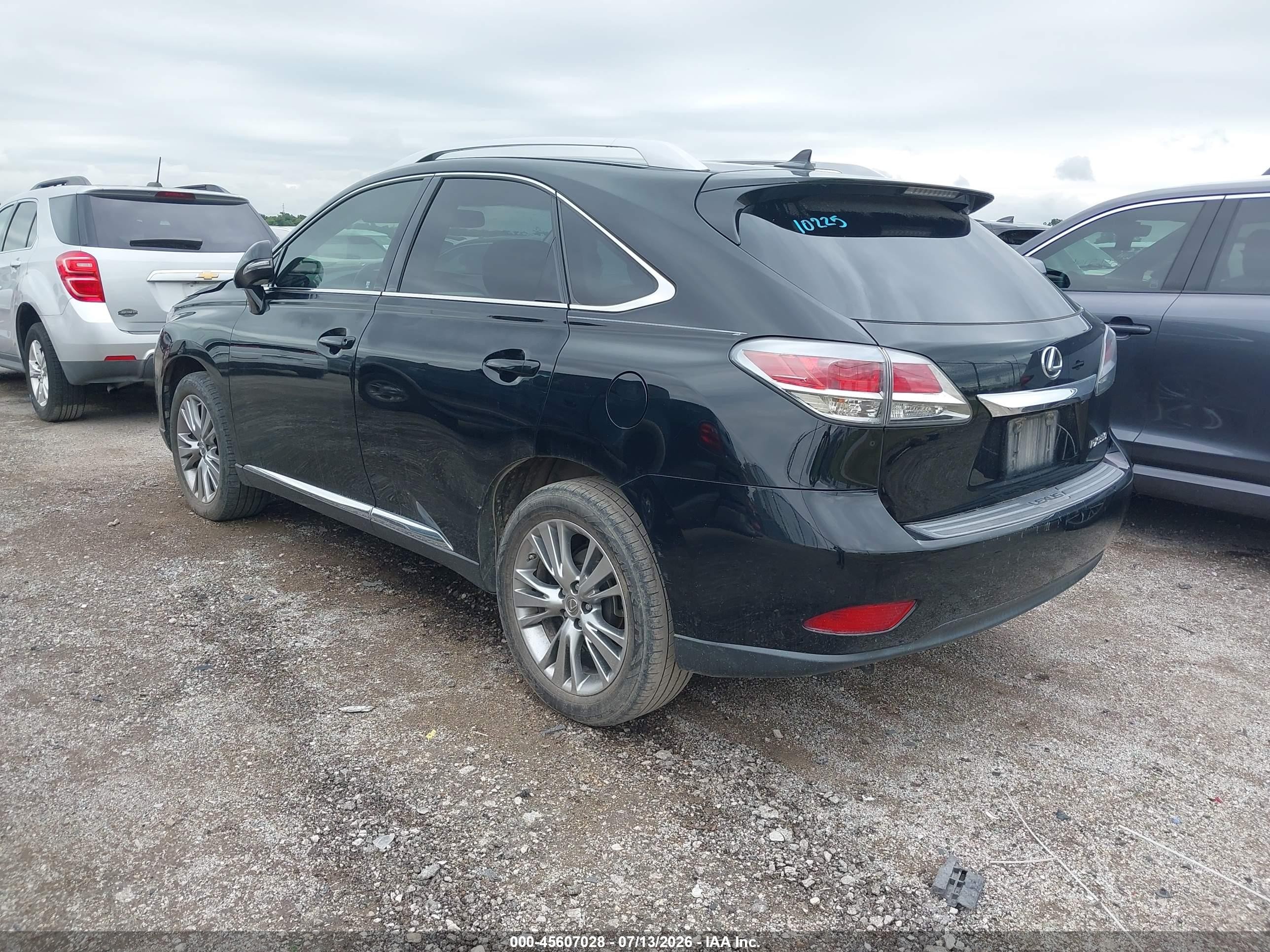 2013 Lexus Rx 350   Black vin: 2T2ZK1BA7DC092793
