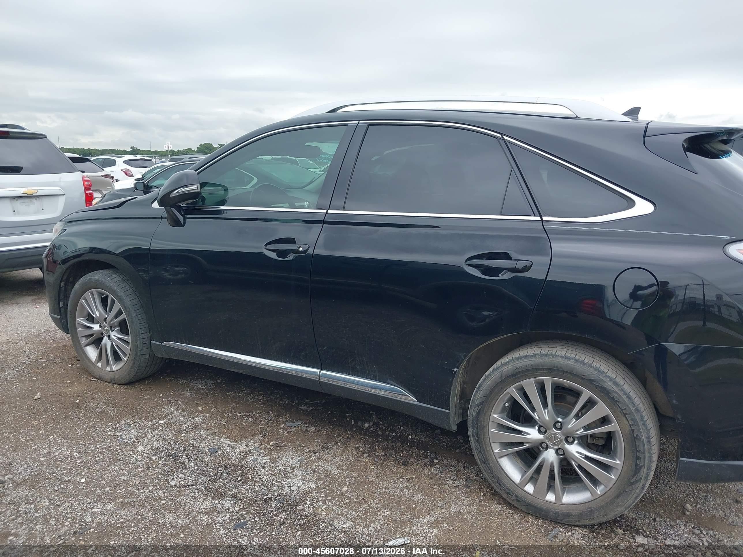 2013 Lexus Rx 350   Black vin: 2T2ZK1BA7DC092793