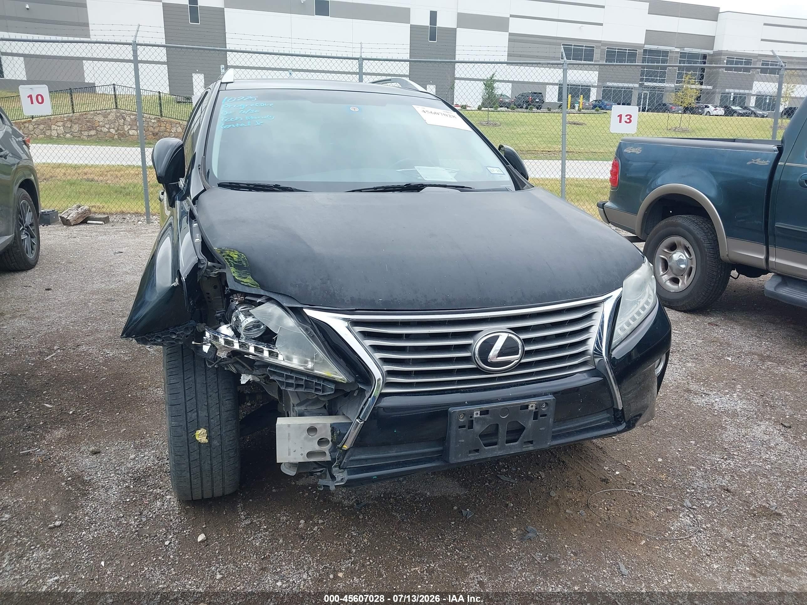 2013 Lexus Rx 350   Black vin: 2T2ZK1BA7DC092793