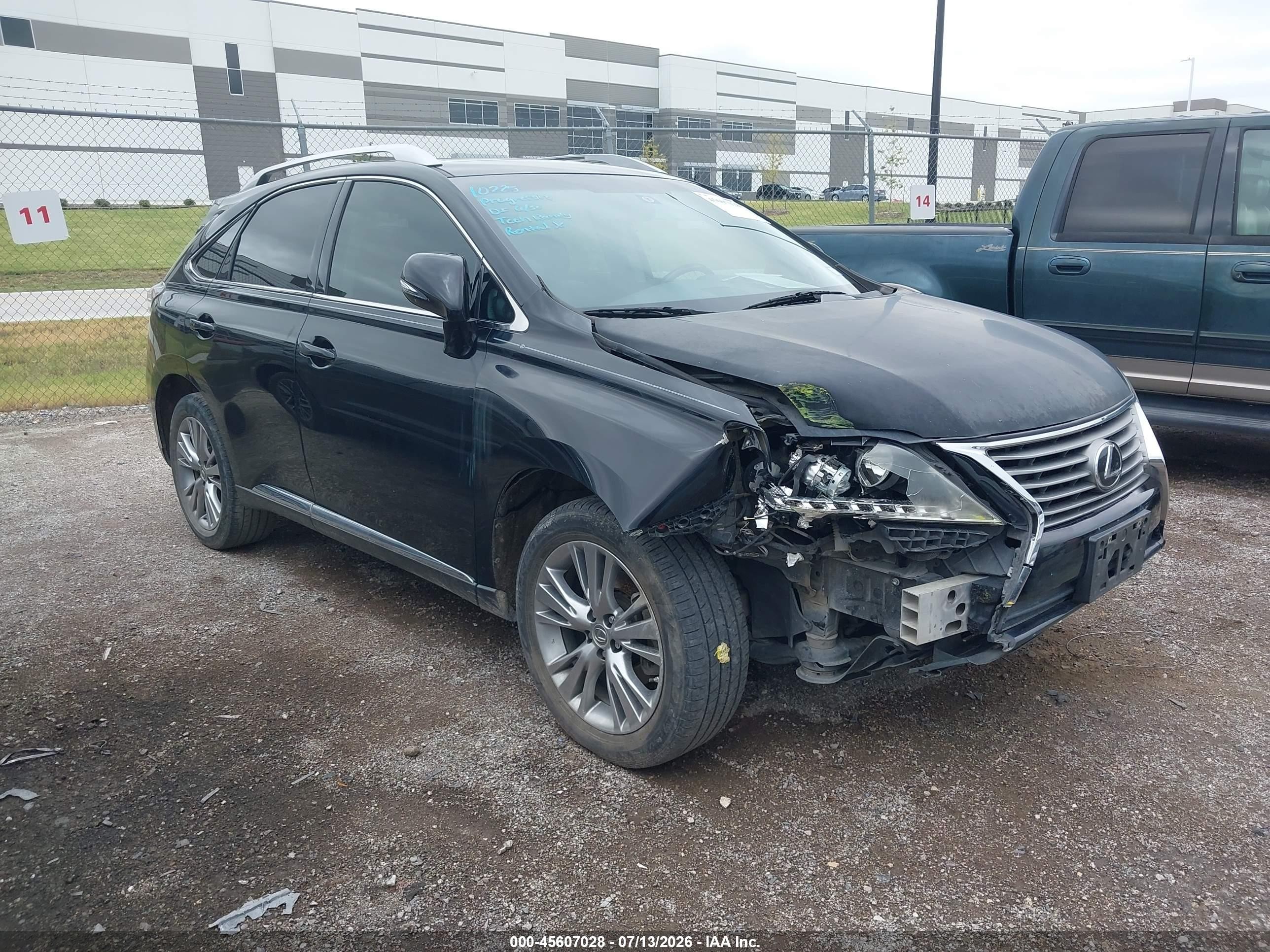 2013 Lexus Rx 350   Black vin: 2T2ZK1BA7DC092793
