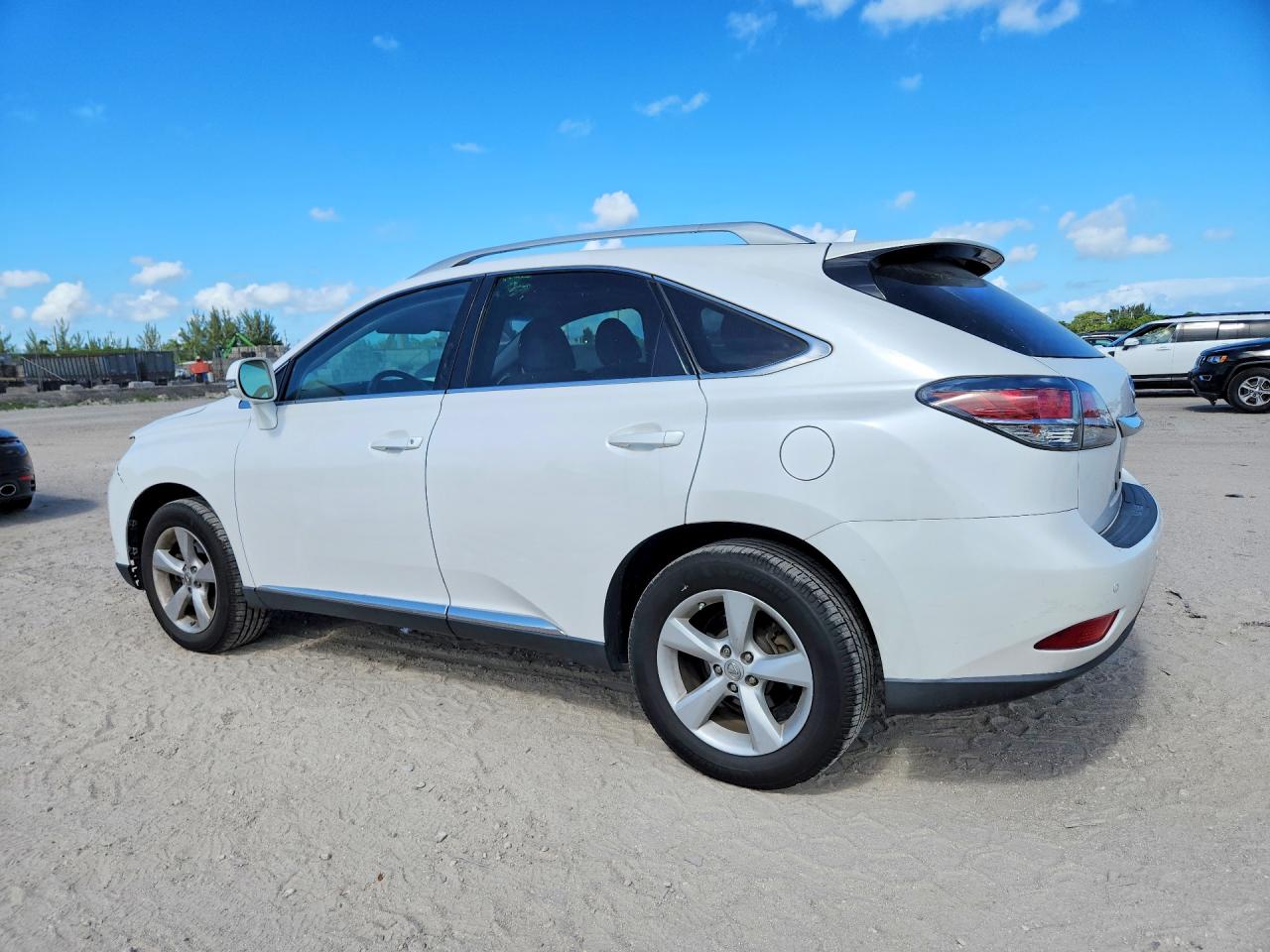 2013 Lexus Rx 350 White vin: 2T2ZK1BA7DC096780