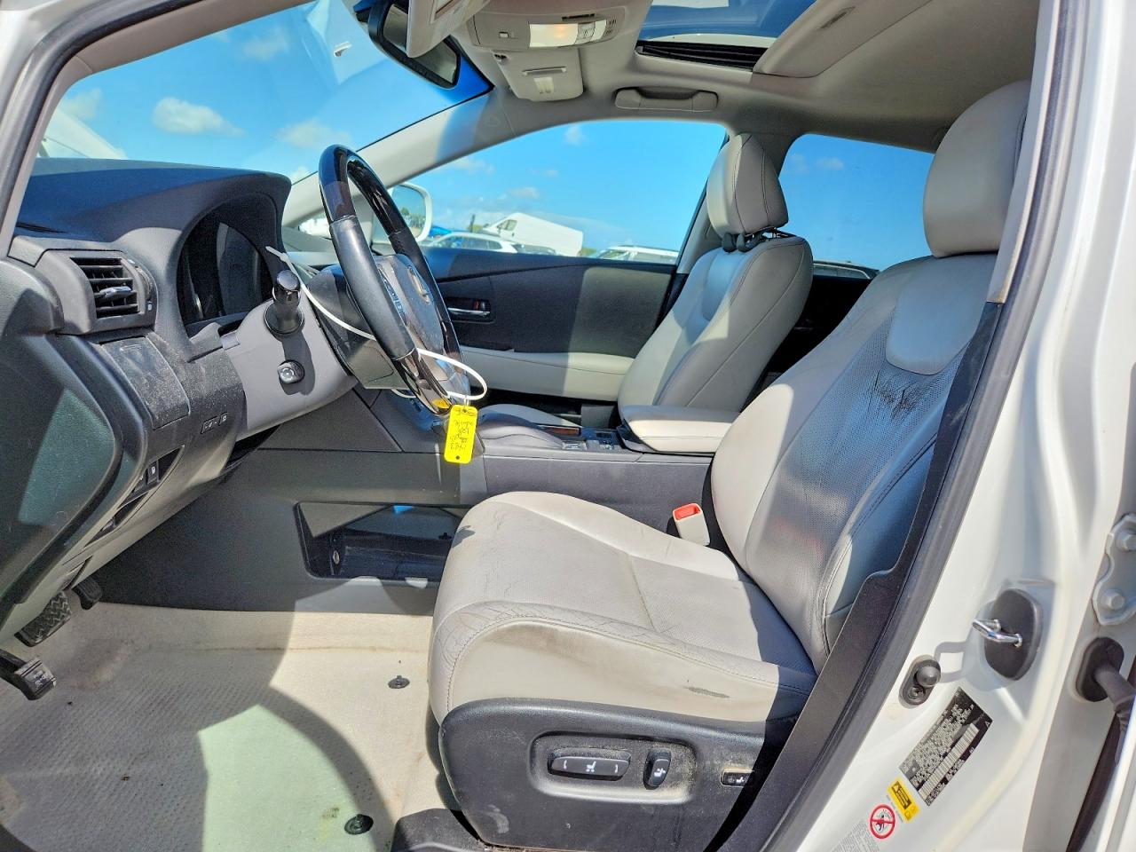 2013 Lexus Rx 350 White vin: 2T2ZK1BA7DC096780