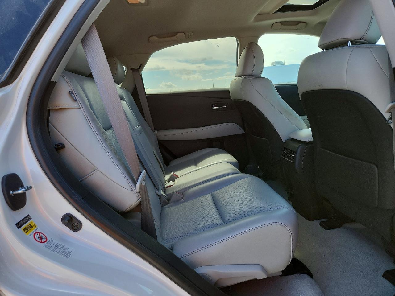 2013 Lexus Rx 350 White vin: 2T2ZK1BA7DC096780