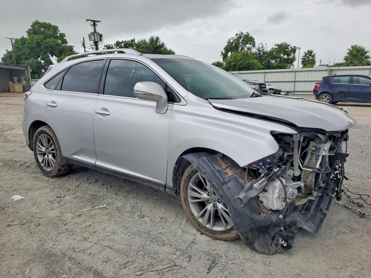 2013 Lexus Rx 350 Silver vin: 2T2ZK1BA7DC108961