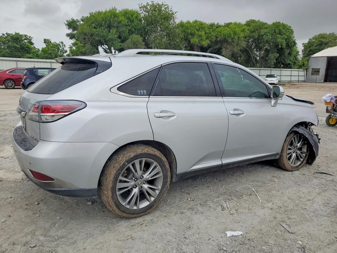 2013 Lexus Rx 350 Silver vin: 2T2ZK1BA7DC108961