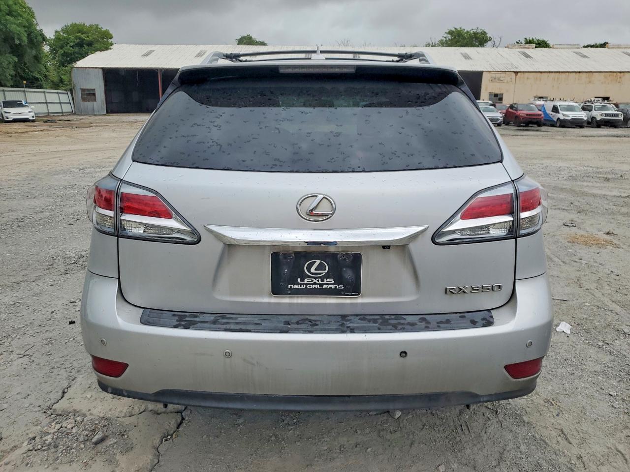 2013 Lexus Rx 350 Silver vin: 2T2ZK1BA7DC108961