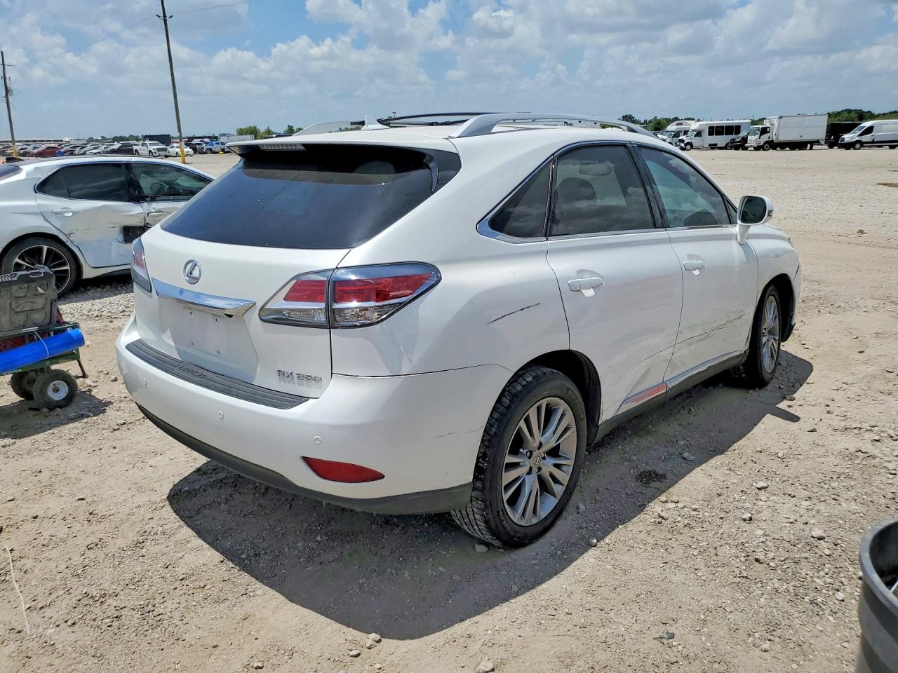 2013 Lexus Rx 350 Белый vin: 2T2ZK1BA7DC113545