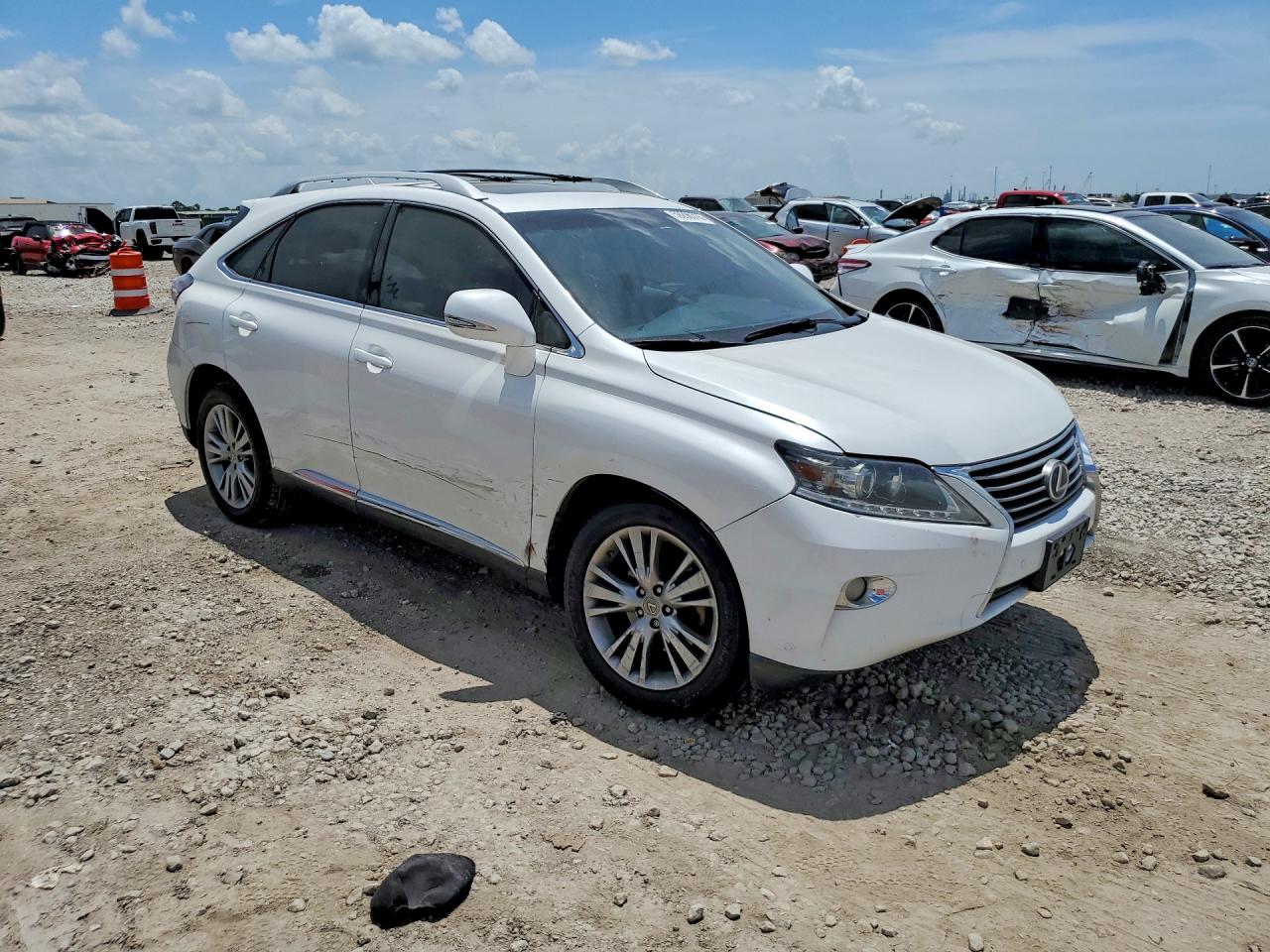 2013 Lexus Rx 350 Белый vin: 2T2ZK1BA7DC113545