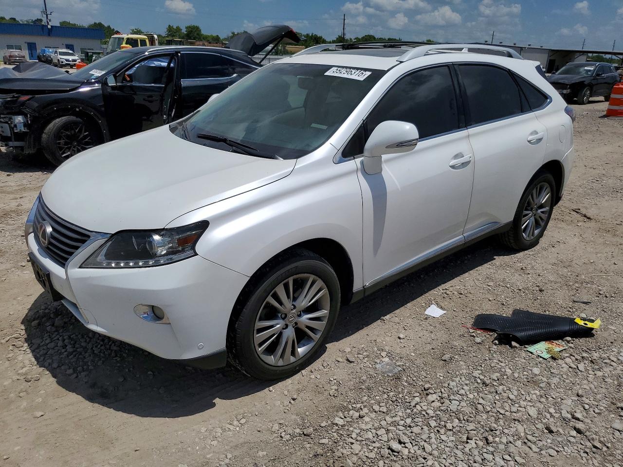 2013 Lexus Rx 350 White vin: 2T2ZK1BA7DC113545