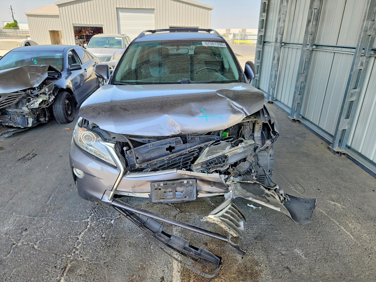 2013 Lexus Rx 350 Gray vin: 2T2ZK1BA7DC115036