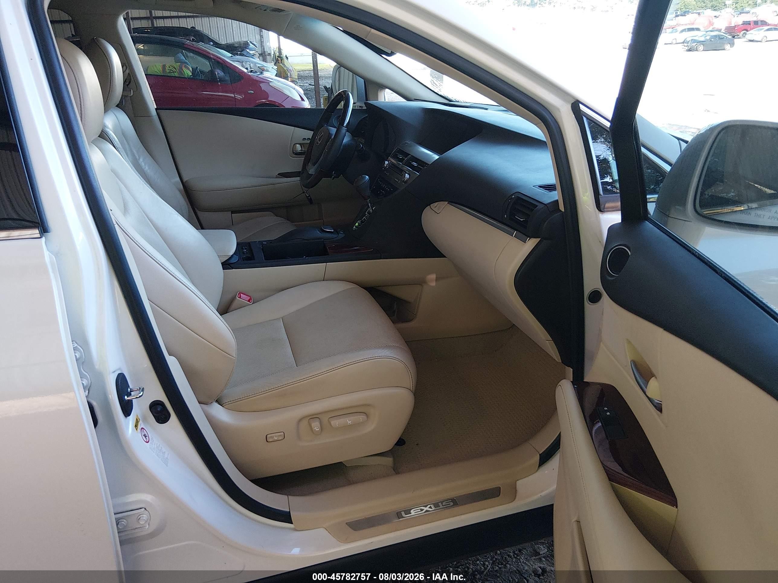 2013 Lexus Rx 350 White vin: 2T2ZK1BA7DC115795