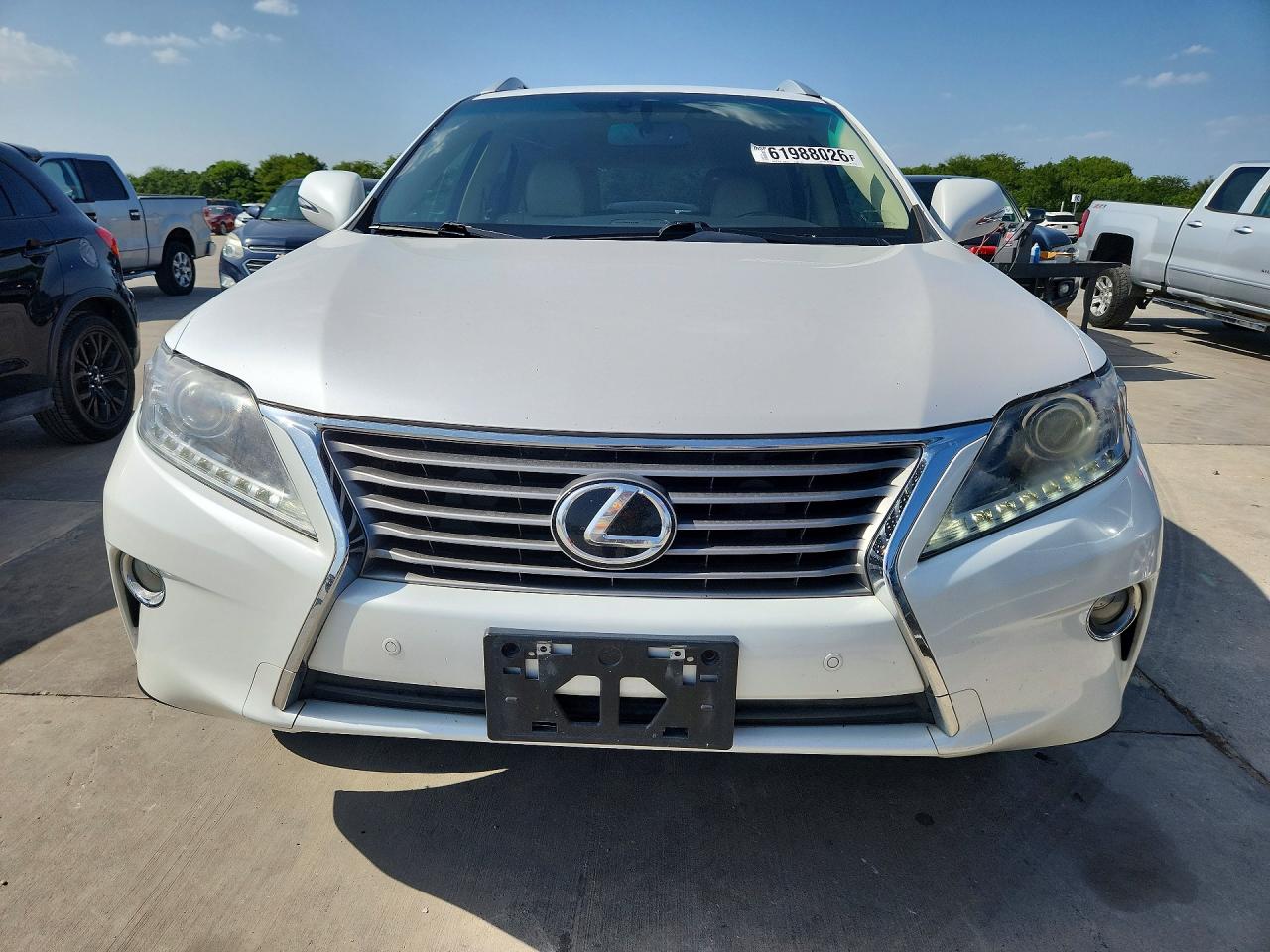2013 Lexus Rx 350 Белый vin: 2T2ZK1BA7DC121810