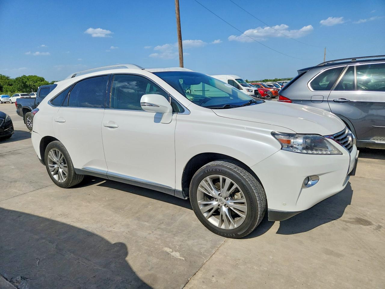 2013 Lexus Rx 350 Белый vin: 2T2ZK1BA7DC121810