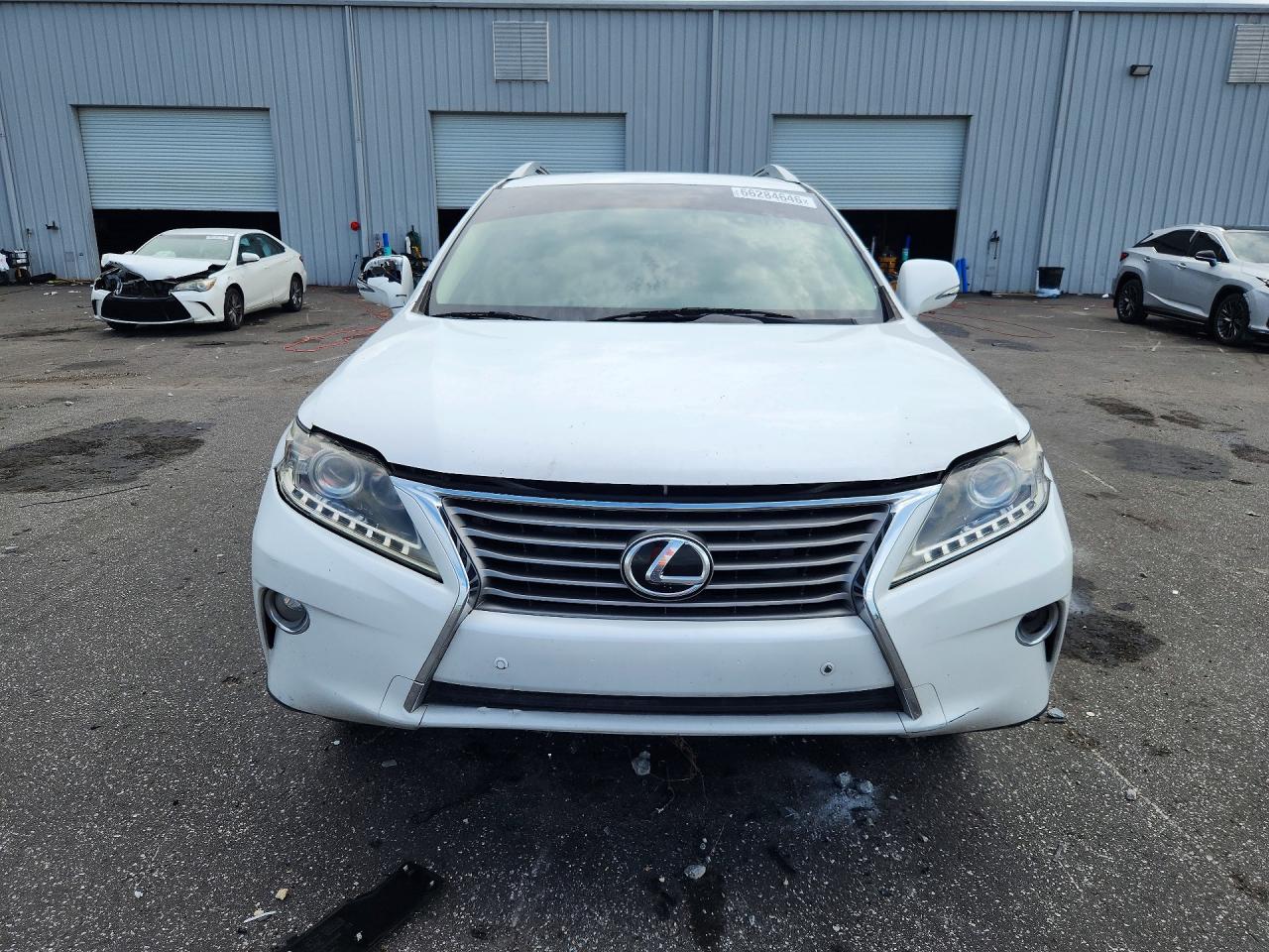 2013 Lexus Rx 350 White vin: 2T2ZK1BA7DC124545