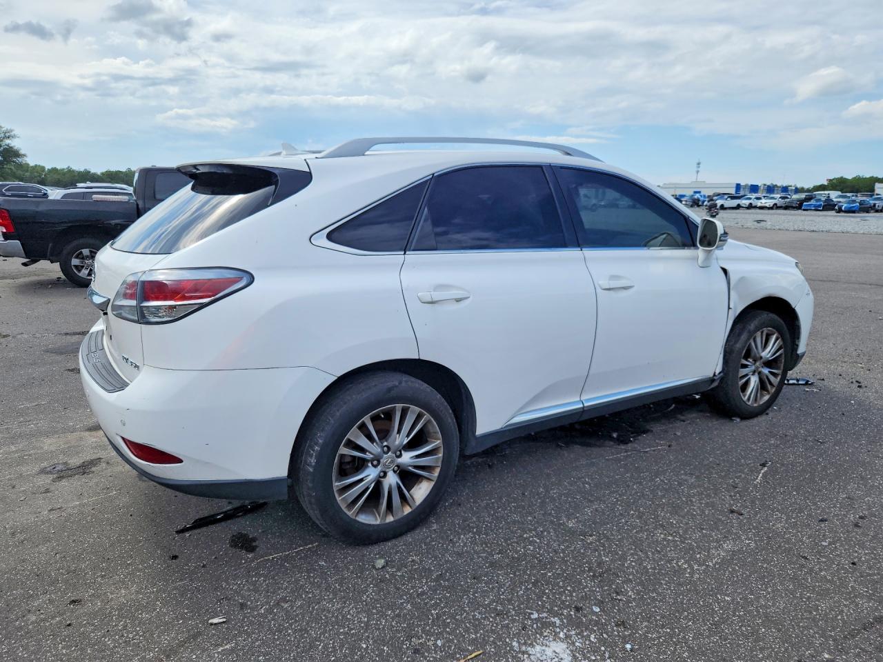 2013 Lexus Rx 350 White vin: 2T2ZK1BA7DC124545