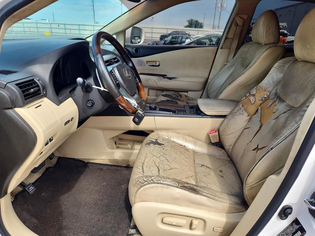 2013 Lexus Rx 350 White vin: 2T2ZK1BA7DC124545