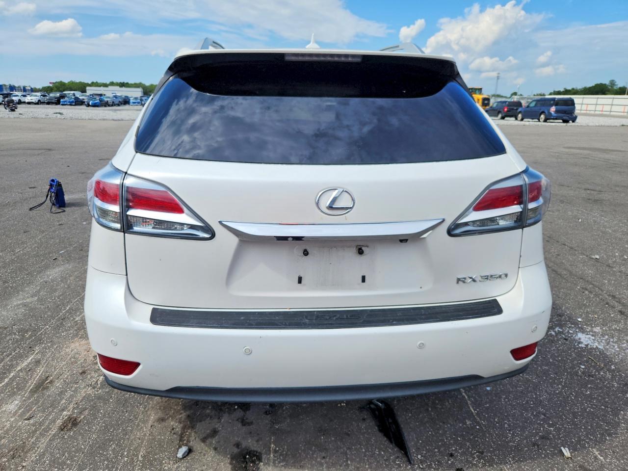 2013 Lexus Rx 350 White vin: 2T2ZK1BA7DC124545